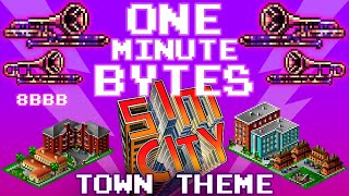 Sim City Town Theme (SNES) - One Minute Bytes #17 (The 8-Bit Big Band)