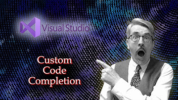 Visual Studio - Custom Code Completion