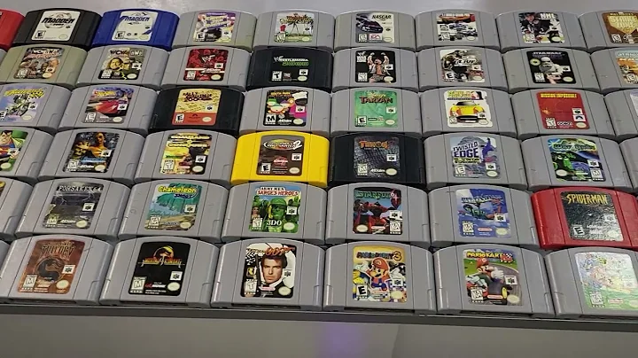 N64 games priced/cleaned and just put on the shelves this morning.