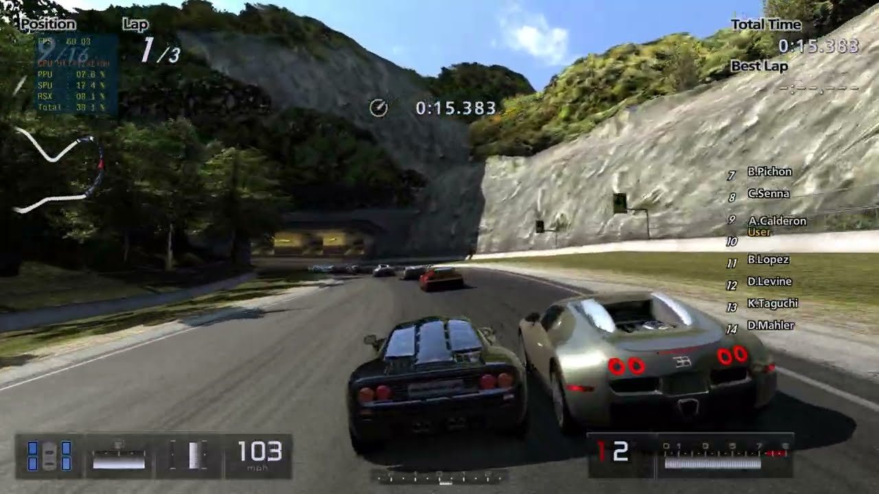 PS3 Gran Turismo 5 on PC 4K RPCS3 emulator GT5 