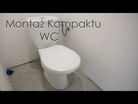 Wideo: Jak zamocować kołnierz podłogowy na toalecie?