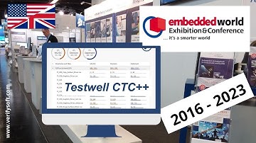 Testwell CTC++ @ Embedded World 2016-2023 Compilation (221, English)