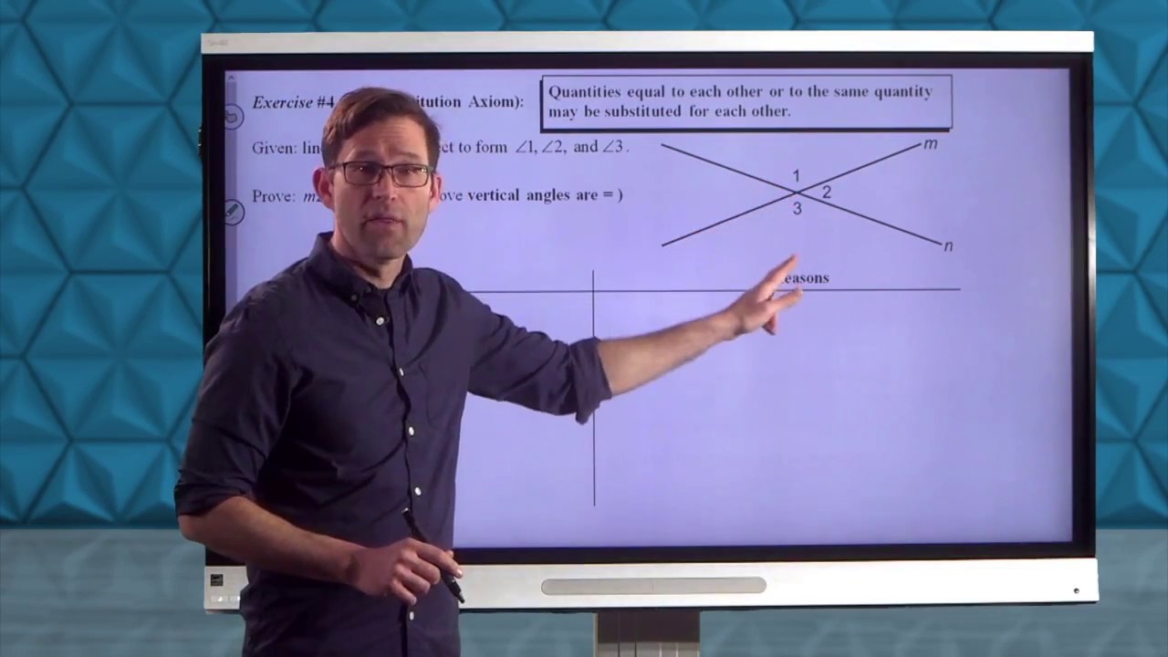 axioms of equality common core geometry homework