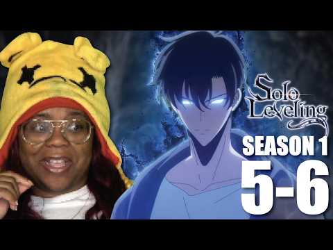 SoloLeveling S1 E5-6 AyChristene Reacts