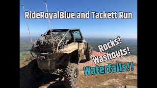 Ride Royal Blue and Tackett Creek 2day solo run!! Waterfall Tour!!
