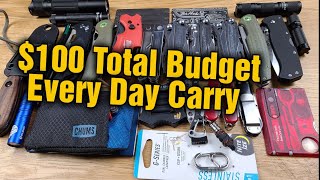 $100 Total Budget EDC ( Viewers Choice #1)