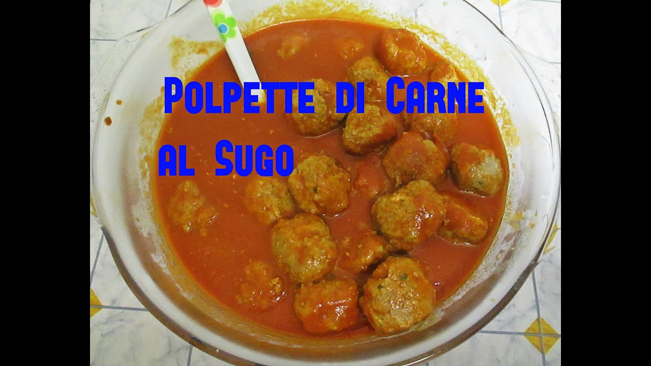 Polpette di Carne al Sugo Bimby TM5