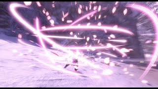 Monster Hunter Rise Long Sword Sakura Special Effects