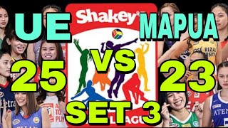 SHAKEY S SUPER LEAGUE  / UE VS MAPUA / SET 3 /  SEPTEMBER 24 2022