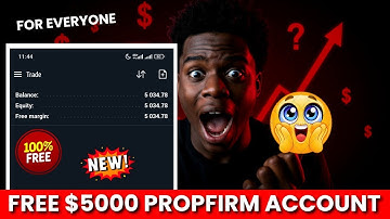 Free $5000 propfirm account || no deposit needed || 2025 no payout denial 