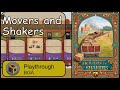 Movers & Shakers | 2-Player BGA Playthrough 🚂