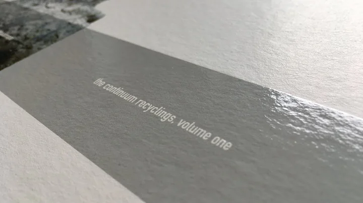 Continuum - The Continuum Recyclings, Volume One - Track One