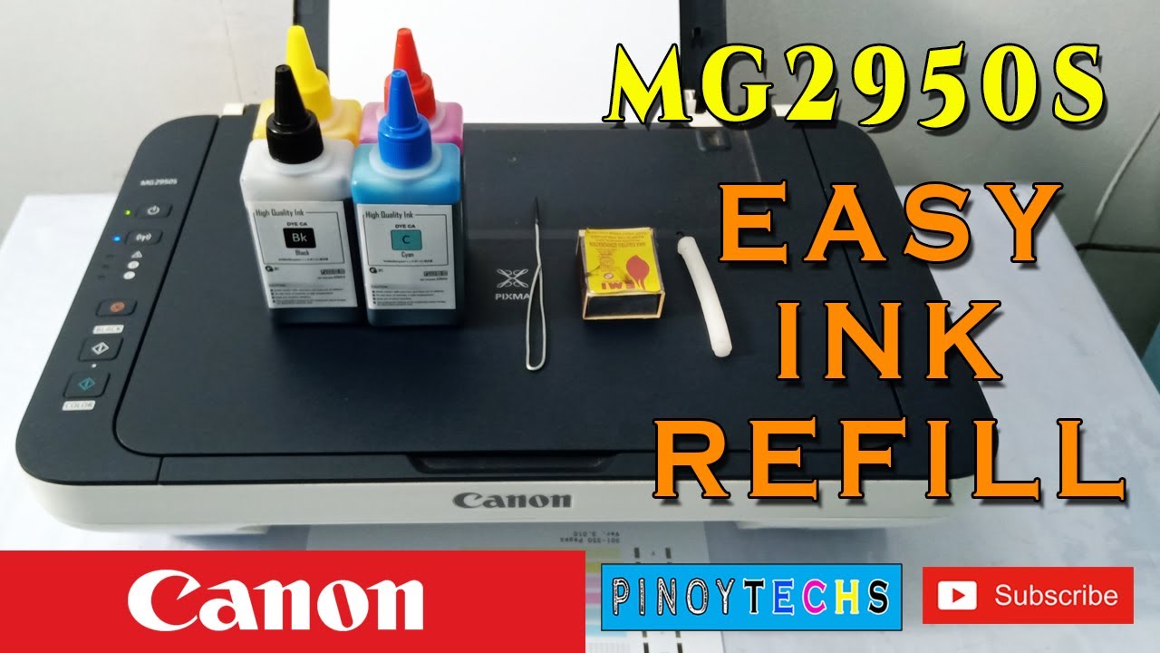 Ink Cartridge Refill Kit For Canon Pixma MG3050 MG2550S MG2950 MX495 545