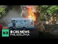 Ice cream truck catches fire at Penn Treaty Park leaving driver with minor burns