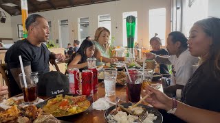 Farewell lunch at The Hangout Vientiane for Thu!