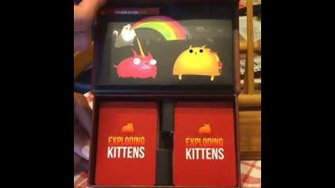 Exploding Kittens reveal, from The Oatmeal. Brilliant.