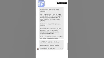 Full Signal war plan text chain of top Trump admin. officials released by The Atlantic