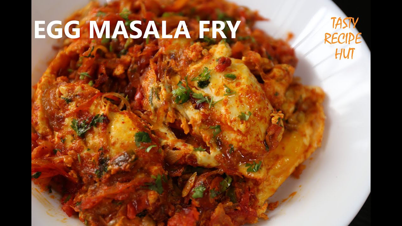 Street Style Quick Anda Bhaji ! Egg Masala Fry | Tasty Recipe Hut