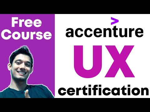 Free UX Design Course with Certificate | Accenture | User Experience ...