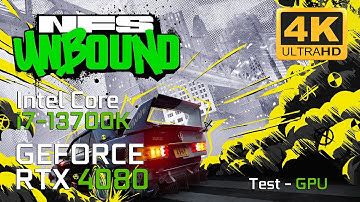 Need for Speed Unbound | RTX 4080 | Intel Core i7-13700K | 1440p | 4K | Ultra High | TEST GPU