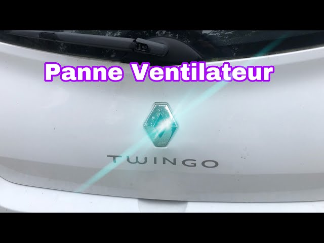 Comment réparer le ventilateur chauffage TWINGO - YouTube