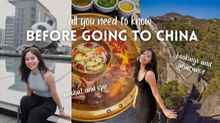 Things to know before going to China | VPN, Wechat, Apps, Booking, Insurance