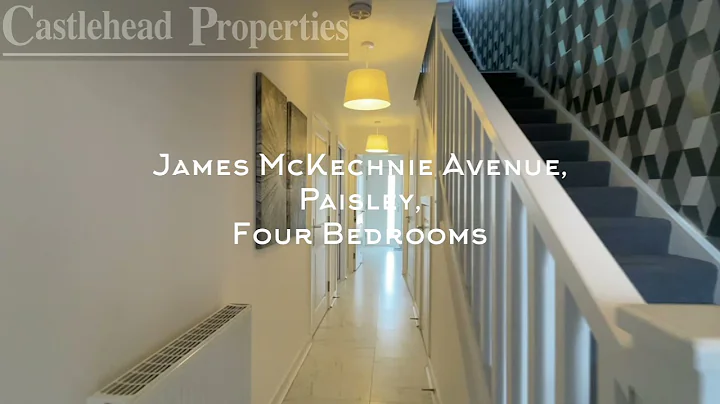 James McKechnie Avenue, Paisley, Four Bedrooms