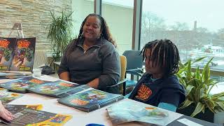 Michigan kid returns to hospital as flu-fighting superhero