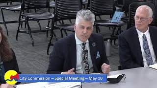 City Commission - Special Meeting - May 10, 2022