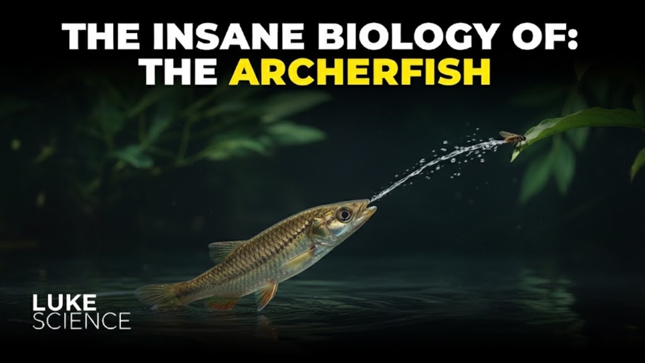 The Insane Biology of: The Archerfish (Nature’s Water-Jet Sniper)