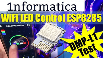 ESP8285 WiFi Intelligent Lighting Module DMP L1 Tutorial