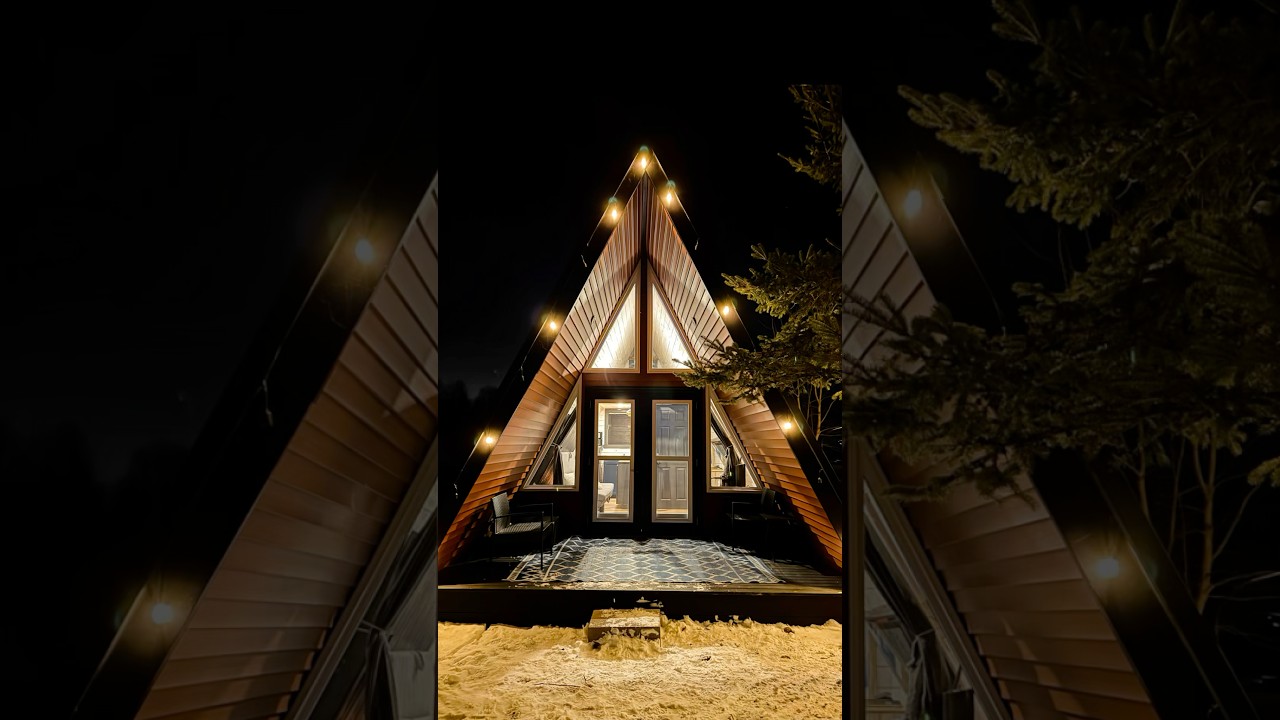 This cozy A-Frame in Five Islands, Nova Scotia stole my heart 