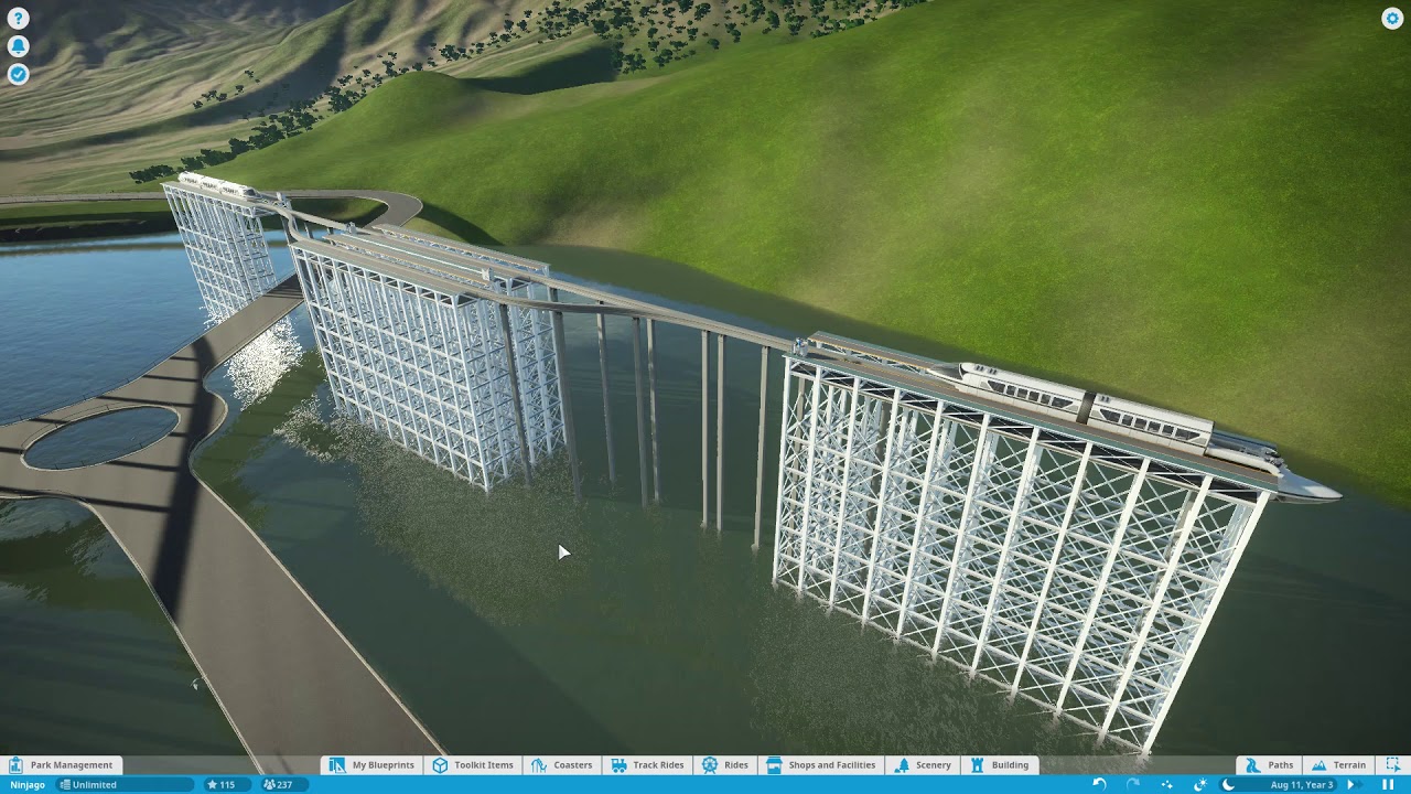 Coaster Monorail Shuttle [bug exploit] YouTube
