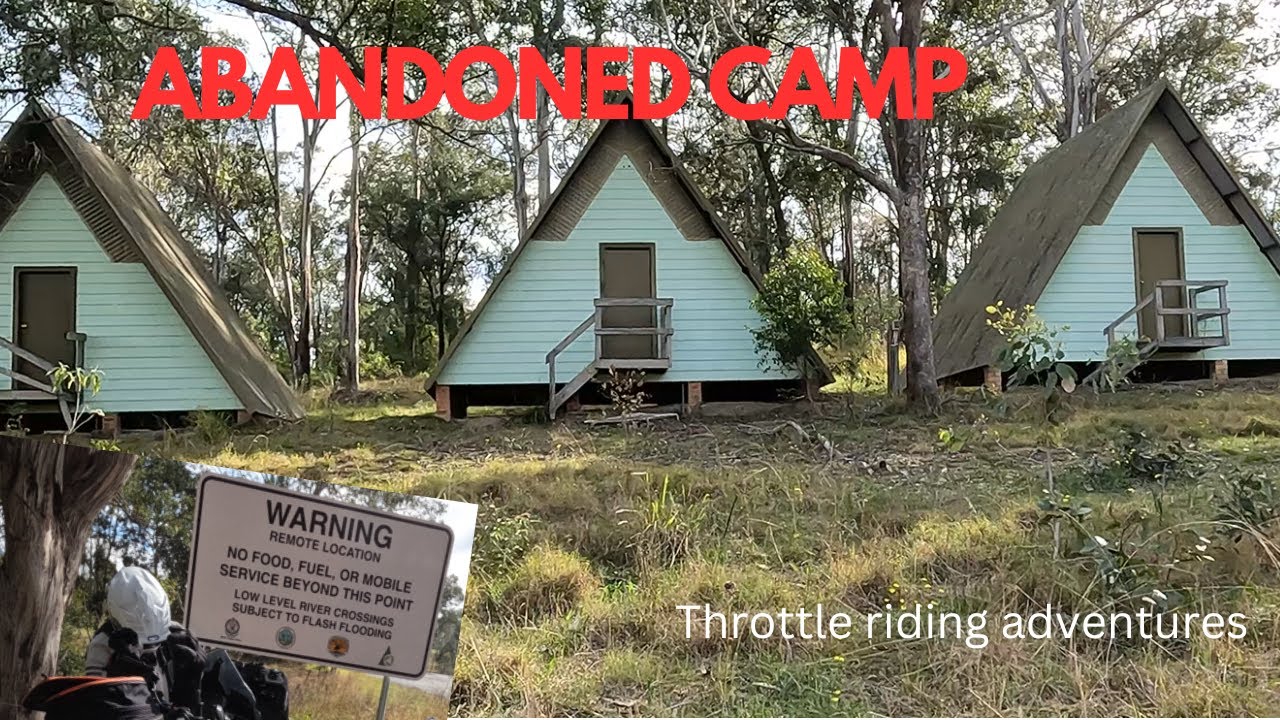 Часть 1. Заброшенный лагерь возле национального парка Баррингтон-Топс. Приключенческая езда на мо...