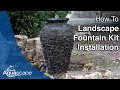 Landscape Fountain Kit Installation