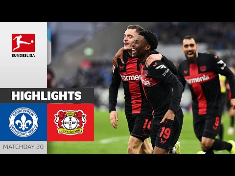 Darmstadt 98 Bayer Leverkusen Goals And Highlights