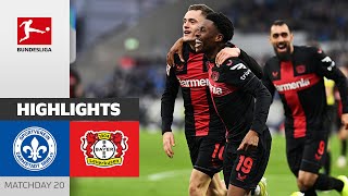 Tella Keeps Bayern at Distance! | Darmstadt - Leverkusen 0-2 | Highlights | MD20 - Bundesliga 23/24