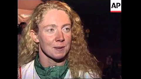 USA: OLYMPICS 96: IRELAND'S MICHELLE SMITH WINS ME...