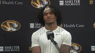 Full press conference with Mizzou quarterback Austin Simmons