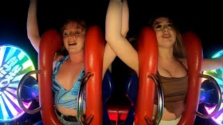 Slingshot Ride Sophie And Maddie