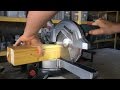 Test - Scie à onglet radiale Métabo KGS 216 M / Laser Slide compound mitre saw demo