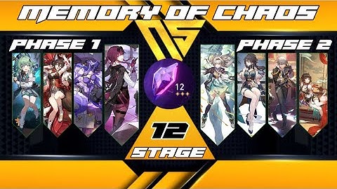 【SHOWCASE】Kafka Team & Firefly Team Memory of Chaos Stage 12 Update 2.6 - Honkai: Star Rail