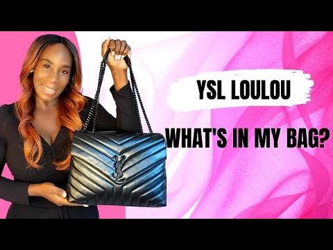 What's In My Bag  YSL Medium LouLou 