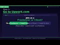 Upwork Profile Setup Step 1 | Create Account (2026) #upwork   #freelancing   #onlineincome