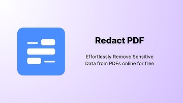 Redact PDF