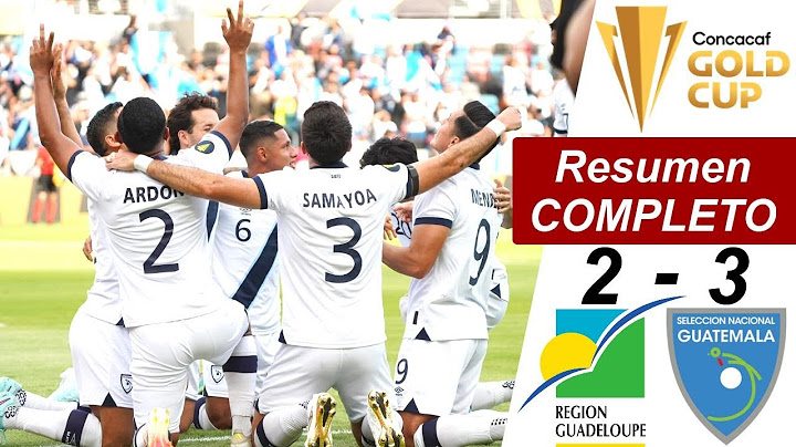 Guadeloupe vs Guatemala 2-3 Resumen Y Goles COMPLETO | 🏆 Copa Oro CONCACAF 2025 🏆