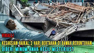 VIRALL❗ MUKJIZAT DAN "AIR MISTERIUS" DI TRAGEDI AMBRUKNYA PONPES AL KHOZINY SIDOARJO