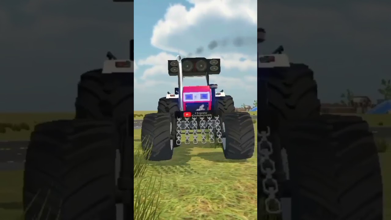 Indian vehicle game modified tractor modified tractor 🚜🚜 YouTube channel name ak_kuraa_gamig