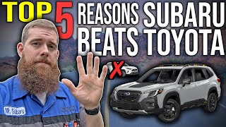 Subaru Is BETTER Than Toyota! Here&#39;s 5 Reason That Confirm It!