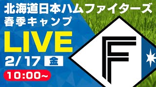 【特別LIVE】2/17 朝10:00～ ファイターズキャンプLIVE 2023 in OKINAWA～北海道日本ハムファイターズ～